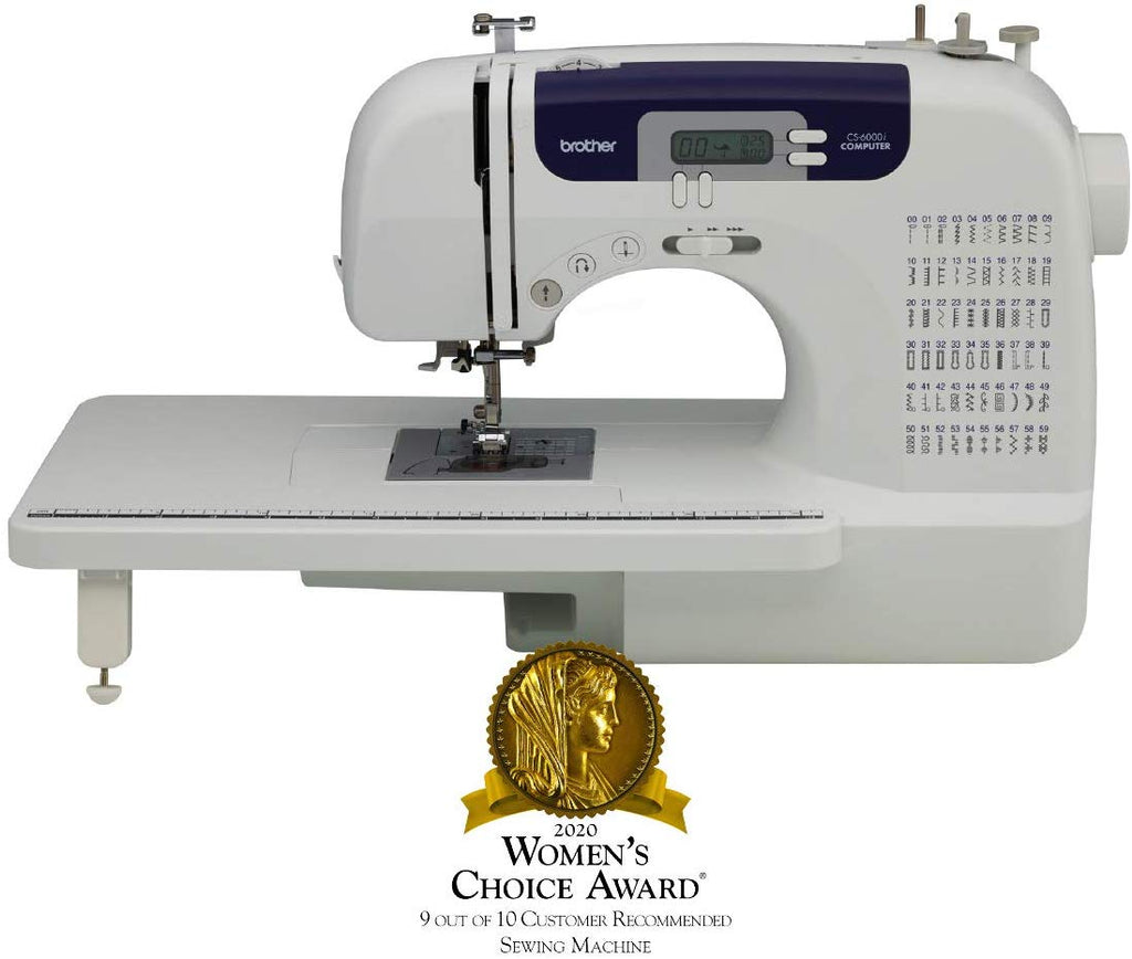 Brother Sewing Cs6000i 60-Stitch Computerized Sewing Machine With Wide Table