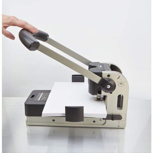 CARL, Extra Heavy Duty, 2 Hole Paper Punch, 300 Sheets Punch Capacity