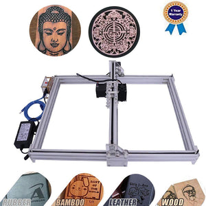 DIY CNC Laser Engraver Kits Wood Carving Engraving Cutting Machine Desktop Printer