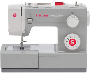 Singer | Heavy Duty 4411 Sewing Machine with 11 Built-in Stitches, Metal Frame and Stainless Steel