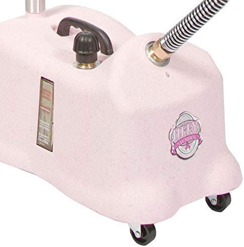 J-4000 Jiffy Garment Steamer with Plastic Steam Head (Pink Series), 120 Volt