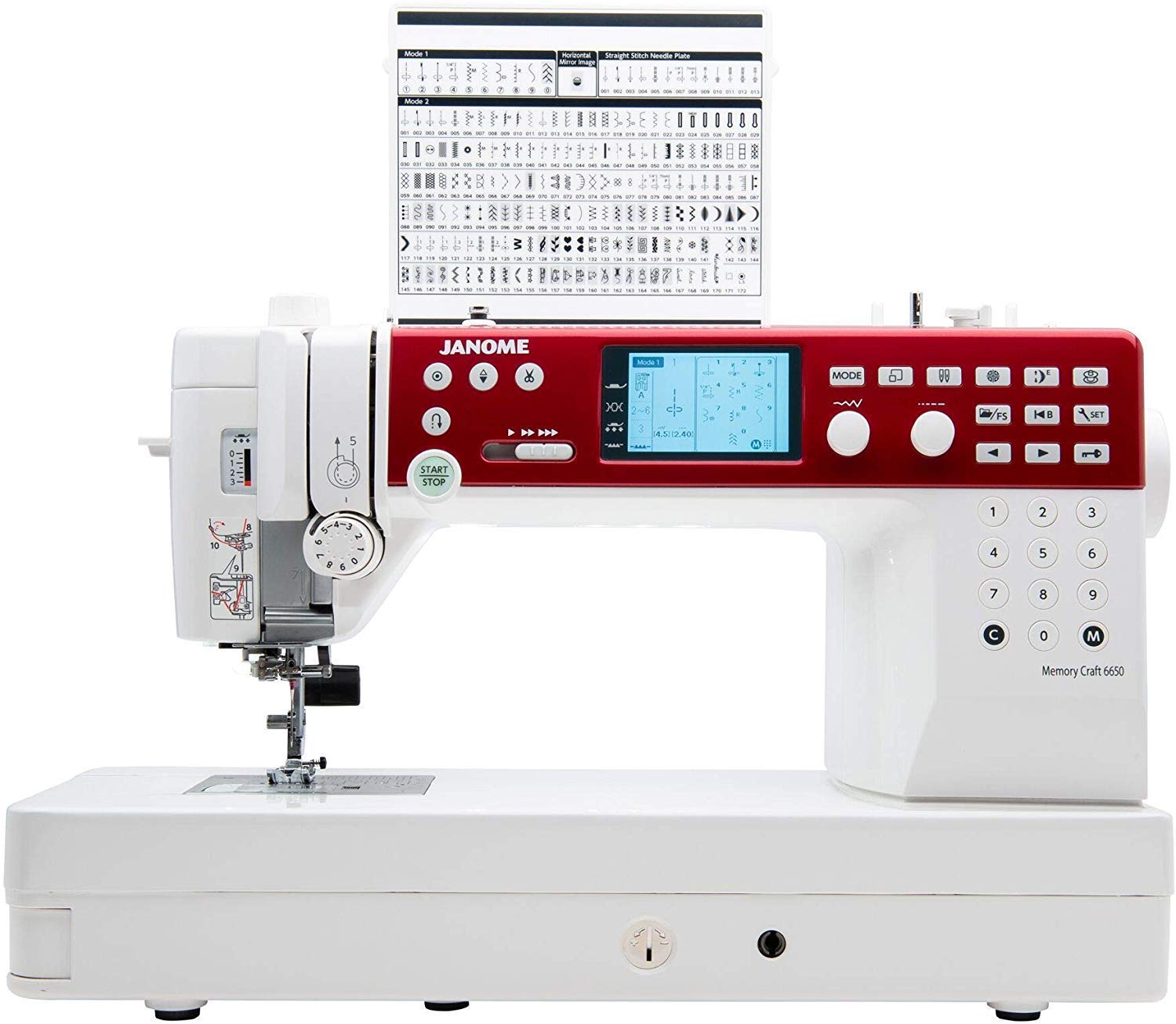 Janome MC6650 Sewing and Quilting Machine