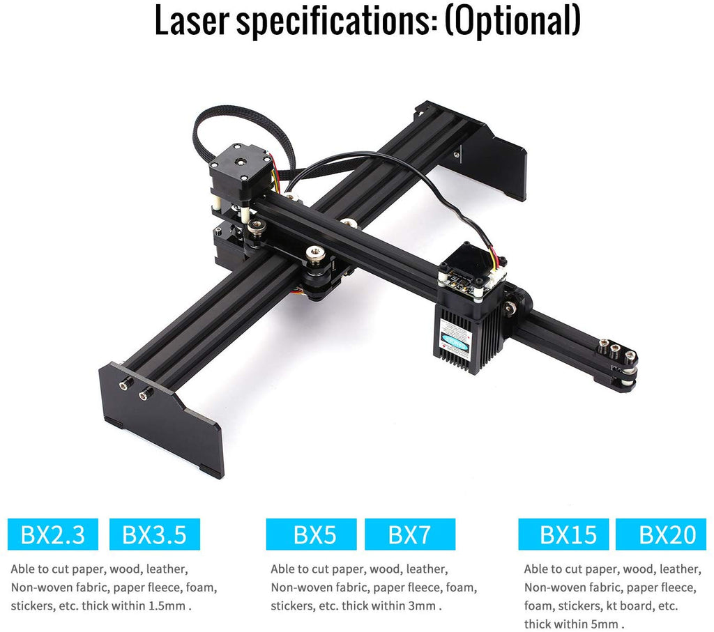 Portable Laser Engraving Machine, Wood Laser Cutter Crafts