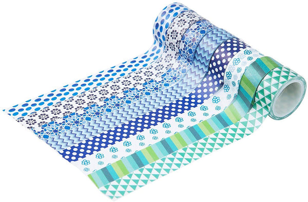 MOOKER Washi Tape Set of 48 Rolls,Decorative Washi Masking Tape Set for DIY Crafts and Gift Wrapping