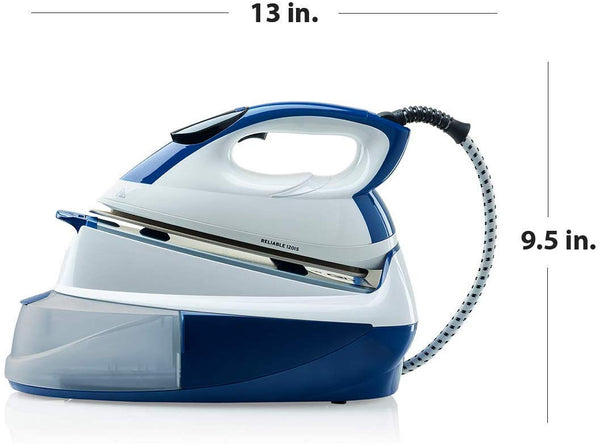 Reliable 120IS Maven Home Steam Iron Station with Ceramic Soleplate, Iron Lock for Easy Carry, 1 LTR Tank