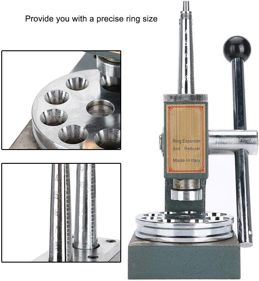 Ring Stretcher Reducer Enlarger Size Adjustment Tool 4 Measurement Scales  for EUR US JAP HK SIZE Ring Size Jewelers Mandrel Tool