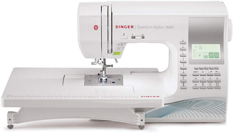 SINGER | Quantum Stylist 9960 Computerized Portable Sewing Machine with 600-Stitches Electronic Auto Pilot Mode