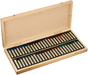 Sennelier Artist oil pastel set of 50 in luxury wood box - Best Price on Web!