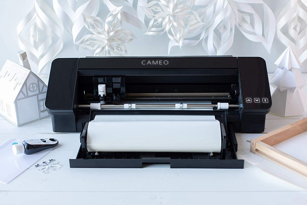 Silhouette Cameo 4 with Bluetooth, 12x12 Cutting Mat, Autoblade 2, 100 –  Pete's Arts, Crafts and Sewing