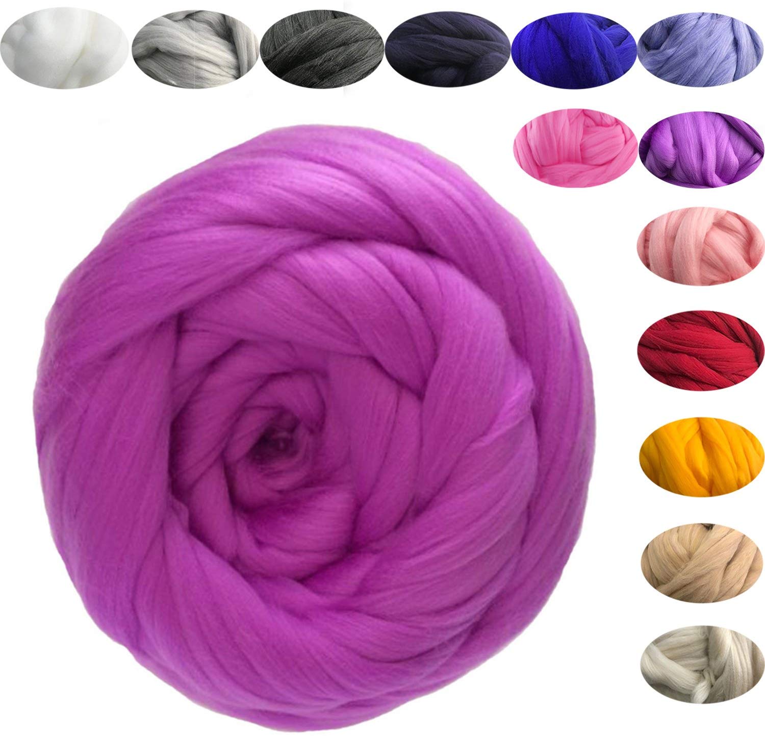 Thick Chunky Yarn Knitting Acrylic Soft Wool Blend DIY Hand Woven